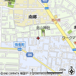 愛知県豊橋市弥生町東豊和8周辺の地図