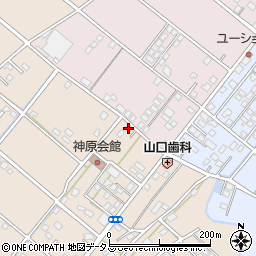 静岡県浜松市中央区神原町734周辺の地図