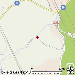 兵庫県神戸市北区山田町小部（コチ脇山）周辺の地図
