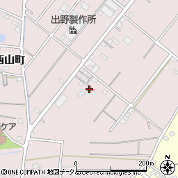 静岡県浜松市中央区西山町74周辺の地図