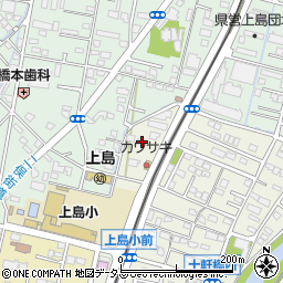 静岡県浜松市中央区十軒町12周辺の地図