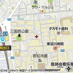 ベラジオ三国駅前周辺の地図