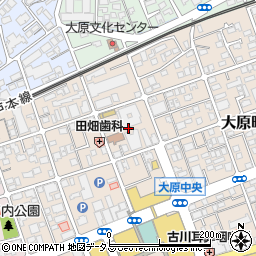 兵庫県芦屋市大原町20周辺の地図
