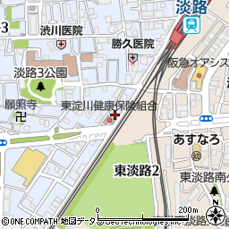 水道レスキュー大阪東淀川営業所周辺の地図