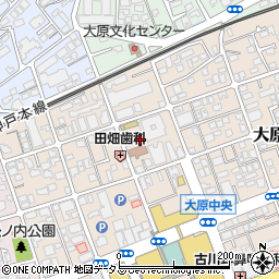 兵庫県芦屋市大原町20-4周辺の地図