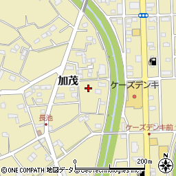 静岡県菊川市加茂3862-5周辺の地図