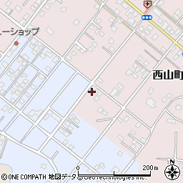 静岡県浜松市中央区西山町2416周辺の地図