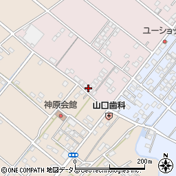 静岡県浜松市中央区西山町2477周辺の地図