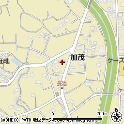 静岡県菊川市加茂3835周辺の地図