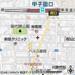 石倉塾駅前教室周辺の地図