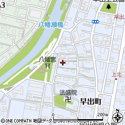 静岡県浜松市中央区早出町590-1周辺の地図