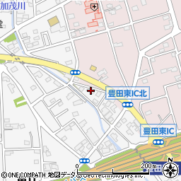 静岡県磐田市富丘180-1周辺の地図