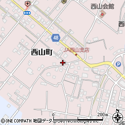 静岡県浜松市中央区西山町2352周辺の地図