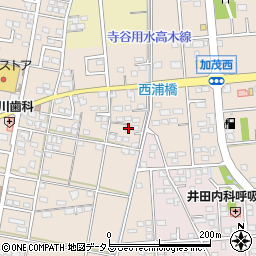 静岡県磐田市加茂1288周辺の地図