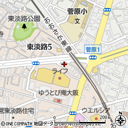 ファーストステージ北大阪レジデンス周辺の地図