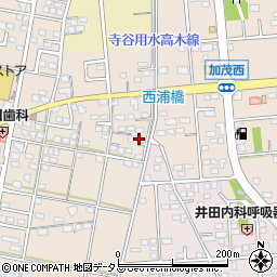 静岡県磐田市加茂1288-1周辺の地図