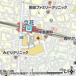 兵庫県弁護士会総合法律センター　伊丹・川西・宝塚相談所周辺の地図