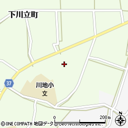 広島県三次市下川立町822周辺の地図
