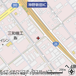 愛知県豊橋市神野新田町ワノ割58周辺の地図