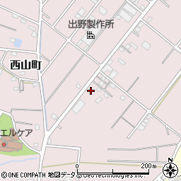 静岡県浜松市中央区西山町3573周辺の地図