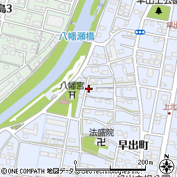 静岡県浜松市中央区早出町590周辺の地図