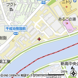 大阪理研工業株式会社周辺の地図