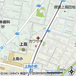 静岡県浜松市中央区十軒町8周辺の地図