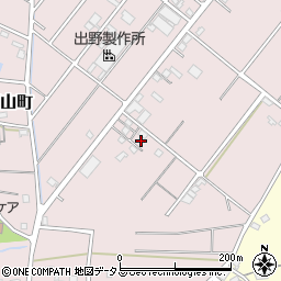 静岡県浜松市中央区西山町63周辺の地図
