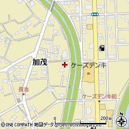 静岡県菊川市加茂3855周辺の地図