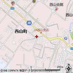 静岡県浜松市中央区西山町2241周辺の地図