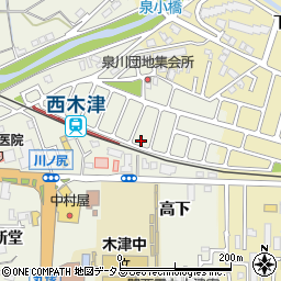 京都府木津川市相楽高下34-2周辺の地図