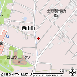 静岡県浜松市中央区西山町97周辺の地図