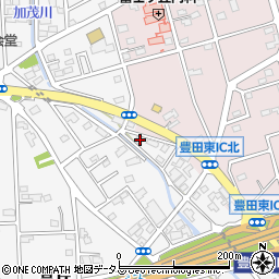 静岡県磐田市富丘179周辺の地図