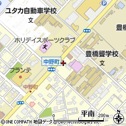 なかざわ・塾　中野校周辺の地図