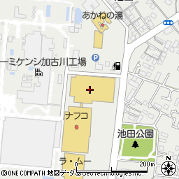ホームプラザナフコ南加古川店周辺の地図