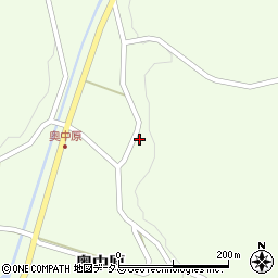 広島県山県郡北広島町奥中原281周辺の地図