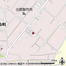 静岡県浜松市中央区西山町61周辺の地図