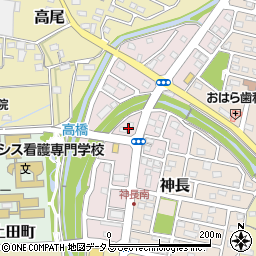 静岡県袋井市大門周辺の地図