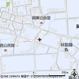 稲美町岡第二工場周辺の地図