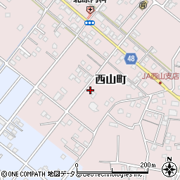 静岡県浜松市中央区西山町2387周辺の地図
