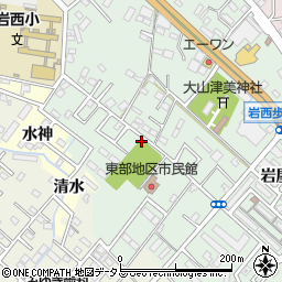 愛知県豊橋市岩屋町岩屋下66-3周辺の地図