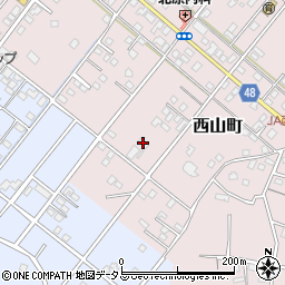 静岡県浜松市中央区西山町2417周辺の地図