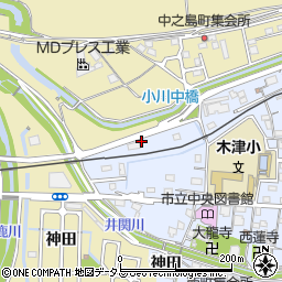 株式会社ハマックス　京阪奈営業所周辺の地図