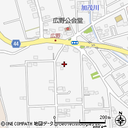 静岡県磐田市富丘301周辺の地図