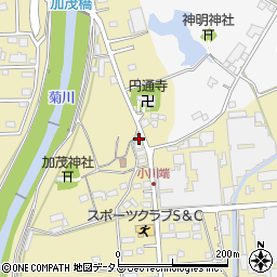 静岡県菊川市加茂2799周辺の地図
