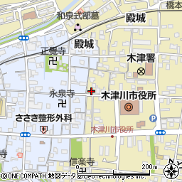 木津南垣外郵便局 ＡＴＭ周辺の地図