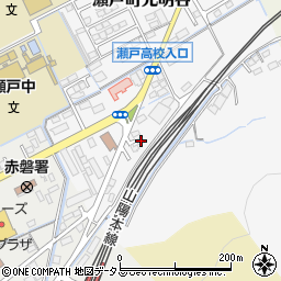 岡山県岡山市東区瀬戸町光明谷191周辺の地図