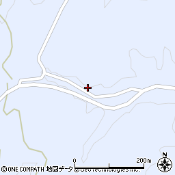 京都府相楽郡南山城村高尾松ノ下周辺の地図