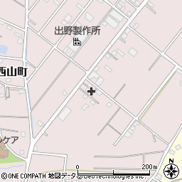 静岡県浜松市中央区西山町67周辺の地図