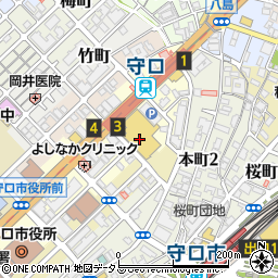 川口眼科醫院周辺の地図